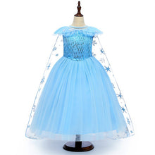 Load image into Gallery viewer, Princess Elsa Dress, Children&#39;s gown princess Dress
