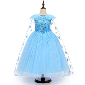 Princess Elsa Dress, Children's gown princess Dress