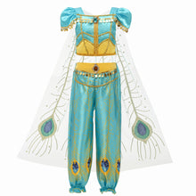 Load image into Gallery viewer, Princess Elsa Dress, Children&#39;s gown princess Dress
