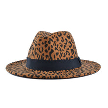 Load image into Gallery viewer, Leopard pattern wool Hat
