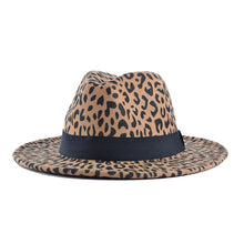 Load image into Gallery viewer, Leopard pattern wool Hat
