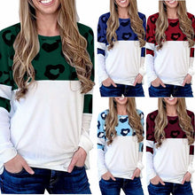 Load image into Gallery viewer, New women&#39;s long-sleeved printed sweater, women&#39;s T-shirt
