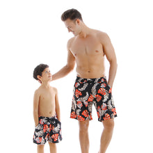 Load image into Gallery viewer, Parent-child swimwear beach pants, male adult middle-aged children&#39;s swimwear
