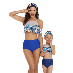 New Fashion Mother and Daughter Bikini Swimsuit