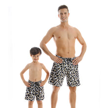 Load image into Gallery viewer, Parent-child swimwear beach pants, male adult middle-aged children&#39;s swimwear
