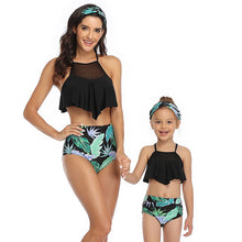 Load image into Gallery viewer, New Fashion Mother and Daughter Bikini Swimsuit
