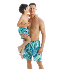 Load image into Gallery viewer, Parent-child swimwear beach pants, male adult middle-aged children&#39;s swimwear
