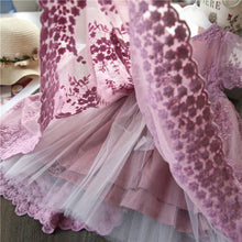 Load image into Gallery viewer, Short sleeve lace princess Dress
