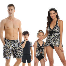 Load image into Gallery viewer, Parent-child swimwear beach pants, male adult middle-aged children&#39;s swimwear
