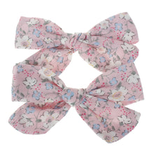 Load image into Gallery viewer, Children&#39;s floral printed cotton hair Clip
