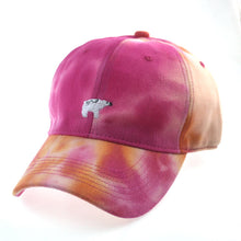 Load image into Gallery viewer, Colorful cotton tie-dye washed embroidery Baseball Cap
