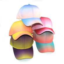 Load image into Gallery viewer, Colorful gradient color baseball Cap,Sun Hat
