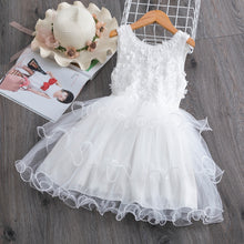 Load image into Gallery viewer, Short sleeve lace princess Dress
