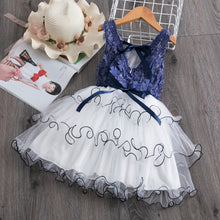 Load image into Gallery viewer, Short sleeve lace princess Dress
