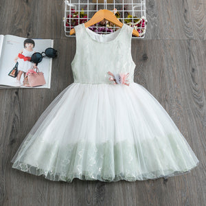 Short sleeve lace princess Dress