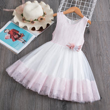 Load image into Gallery viewer, Short sleeve lace princess Dress
