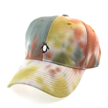 Load image into Gallery viewer, Colorful cotton tie-dye washed embroidery Baseball Cap
