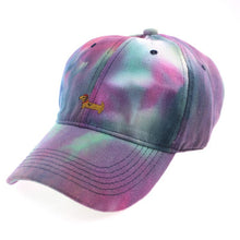 Load image into Gallery viewer, Colorful cotton tie-dye washed embroidery Baseball Cap
