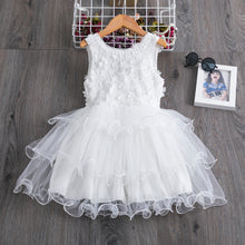 Load image into Gallery viewer, Short sleeve lace princess Dress
