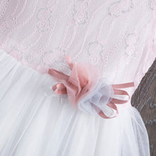 Load image into Gallery viewer, Short sleeve lace princess Dress
