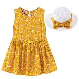 Princess Sweet Dress , With Sun Hat