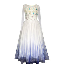 Load image into Gallery viewer, Frozen 2 Princess Elsa Dress, Sequined White Halloween Elsa Dress
