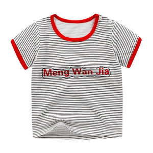 Children's cotton short-sleeved T-shirt