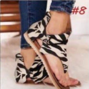 Load image into Gallery viewer, New Fashion Leopard Women Sandals, Slippers.
