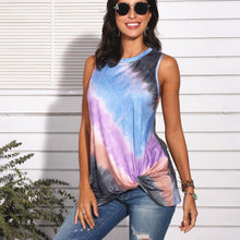 Load image into Gallery viewer, Women&#39;s gradient printed sleeveless Vest,  T-shirt,  Top
