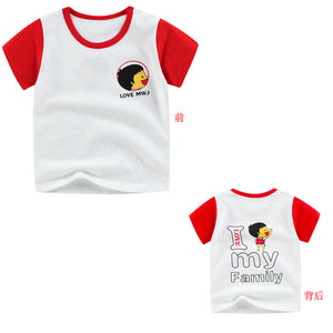 Children's cotton short-sleeved T-shirt