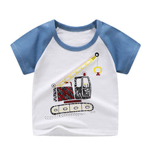 Load image into Gallery viewer, Children&#39;s cotton short-sleeved T-shirt
