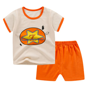 New children's T-shirt Shorts Suit