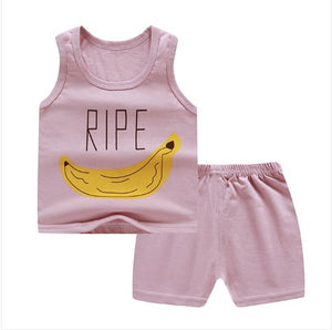 New children's T-shirt Shorts Suit