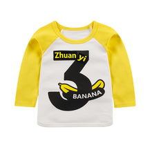 Load image into Gallery viewer, Children&#39;s cotton long sleeve T-shirt
