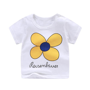 Children's cotton short-sleeved T-shirt