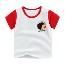 Load image into Gallery viewer, Children&#39;s cotton short-sleeved T-shirt
