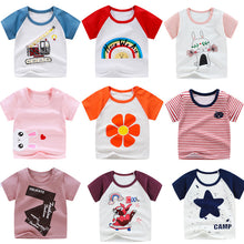 Load image into Gallery viewer, Children&#39;s cotton short-sleeved T-shirt
