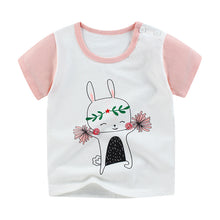 Load image into Gallery viewer, Children&#39;s cotton short-sleeved T-shirt
