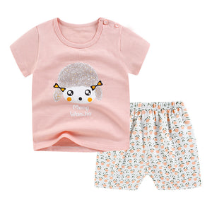 New children's T-shirt Shorts Suit