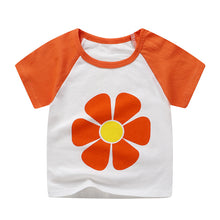 Load image into Gallery viewer, Children&#39;s cotton short-sleeved T-shirt
