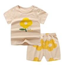 Load image into Gallery viewer, New children&#39;s T-shirt Shorts Suit
