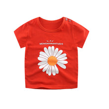 Load image into Gallery viewer, Children&#39;s cotton short-sleeved T-shirt
