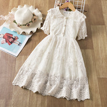 Load image into Gallery viewer, Lace girl princess Dress
