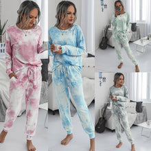 Load image into Gallery viewer, Fashion printing autumn and winter women&#39;s casual home wear, long-sleeved women&#39;s Suits
