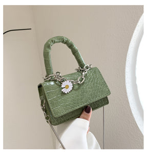 Solid color chain crossbody Bag, single shoulder lady Bag