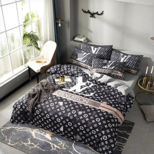 Four-piece quilt cover （one quilt cover, one bed sheet, two pillows）