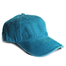 Load image into Gallery viewer, Solid color washed baseball Cap, outdoor shade cowboy Hat
