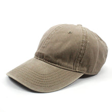 Load image into Gallery viewer, Solid color washed baseball Cap, outdoor shade cowboy Hat
