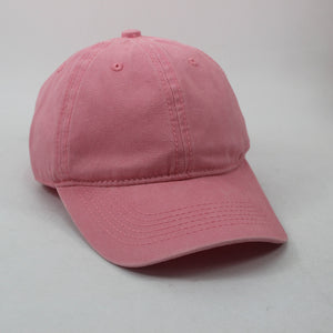 Solid color washed baseball Cap, outdoor shade cowboy Hat