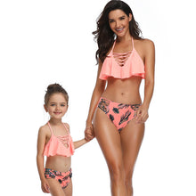 Load image into Gallery viewer, Flashing mother and daughter Swimsuit
